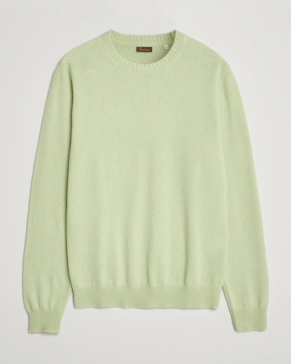 Minimalist Cream Cotton Crewneck